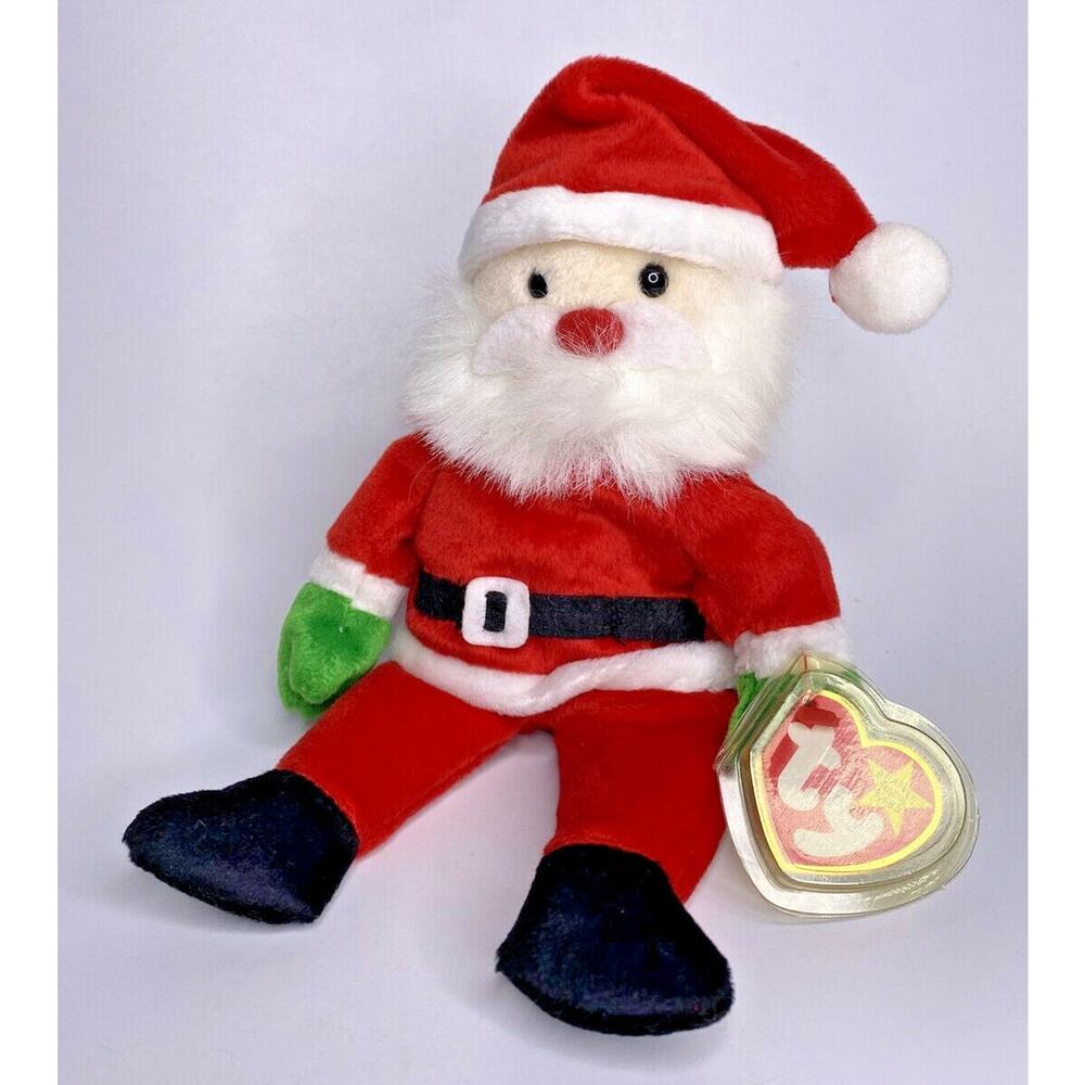 1998 Ty Beanie Baby "Santa" Retired Christmas Plush BB14